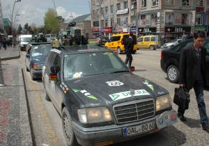 Erzurum'da ralli rüzgarı